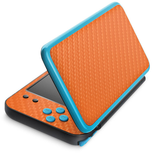 Orange Carbon Fiber Specialty Material Nintendo 2DS XL (2017) Skin